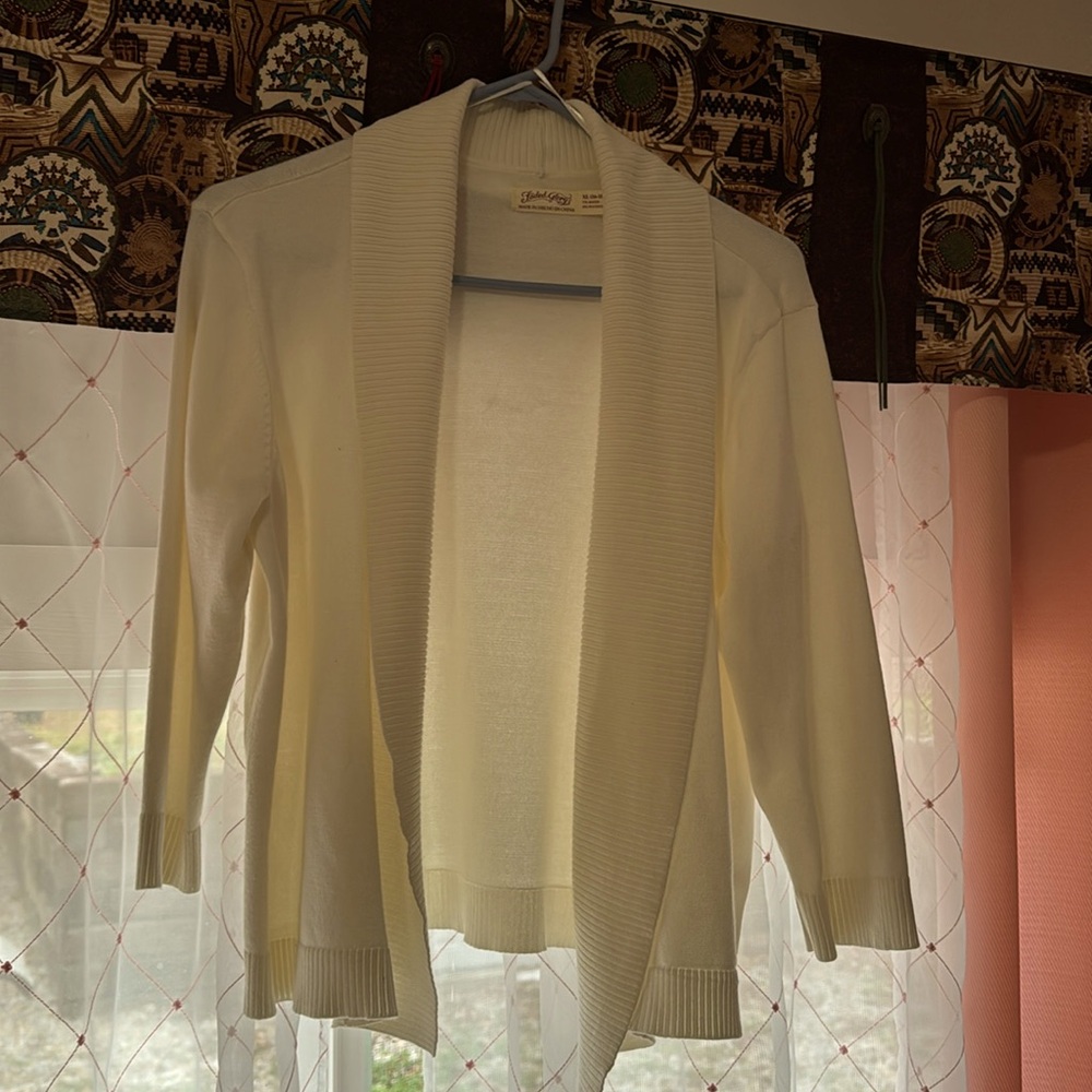 Faded Glory Sweater, Off White, XL 16-18